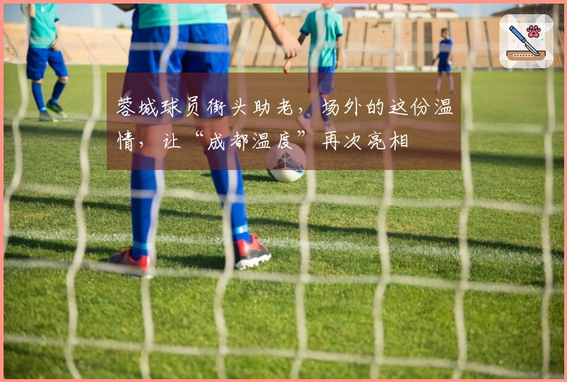 蓉城球员街头助老，场外的这份温情，让“成都温度”再次亮相